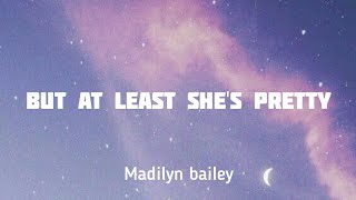 Madilyn Bailey - At least she's pretty (Lyrics) | I wrote a song using hate comments 3