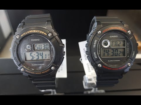 Casio W-216H-1AVEF, W-216H-1BVEF
