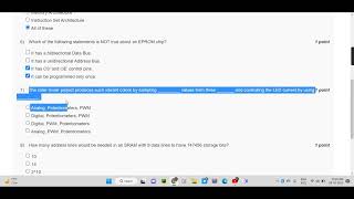 Introduction to Embedded System Design | Assignment 1 | Week 1 | NPTEL | Most Accurate Answers