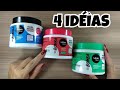 4 IDÉIAS INCRÍVEIS COM POTES DE CREME ❤️