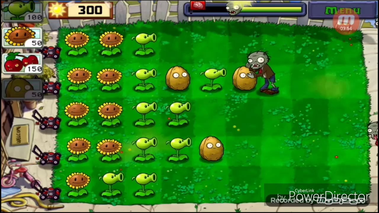 Présentation du jeu plante vs zombie - YouTube