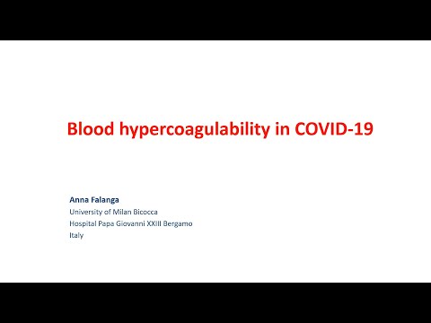 Blood hypercoagulability in COVID-19 - ENG