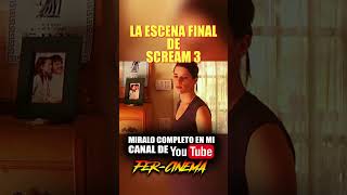 LA ESCENA FINAL DE SCREAM 3 #ghostface #scream #sidneyprescott