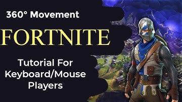 How To Get Controller Movement On Keyboard & Mouse | Fortnite | Its Zica