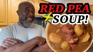 How to make RED PEA SOUP! (With PIGTAIL \& COW FOOT)