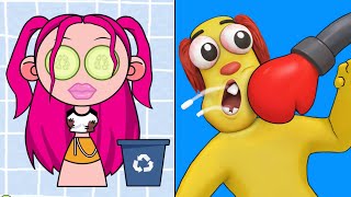 Spranky Transformer vs Annoying Uncle 🧟♂️🎃🤬🥸 Max All Levels Android iOS Gameplay Speedrun Level up
