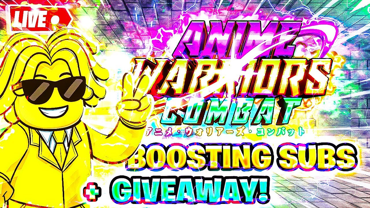 [LIVE] Playing Anime Warriors Combat For 24 HOURS! (#1 Player + GIVEAWAYS)
