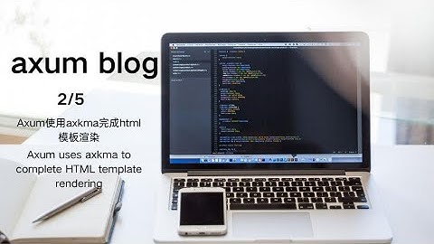 Axum uses askama to complete HTML template rendering