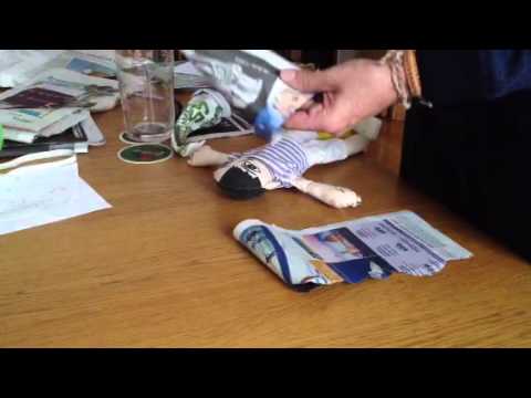 Vídeo: Com Fer Paper D’embalar