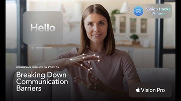 Sign Language Translation On Apple Vision Pro