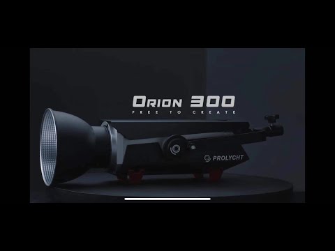 Prolycht Orion 300 Color Spot Light - 6D Light Engine - Free to Create