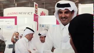 Milipol Qatar 2018 - Visit of the Emir