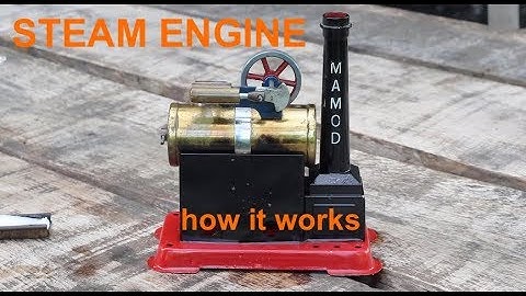Mamod toy steam engine - How it works - Prof Simon