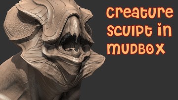 Creature sculpt in Mudbox, yo