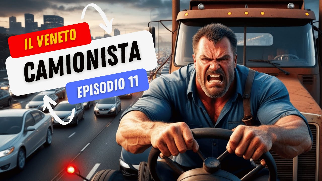 IL VENETO CAMIONISTA DOC. Ep. 11 - "Antonio Odia i Megaborg, i Meganoidi, i Clown e  il Traffico"