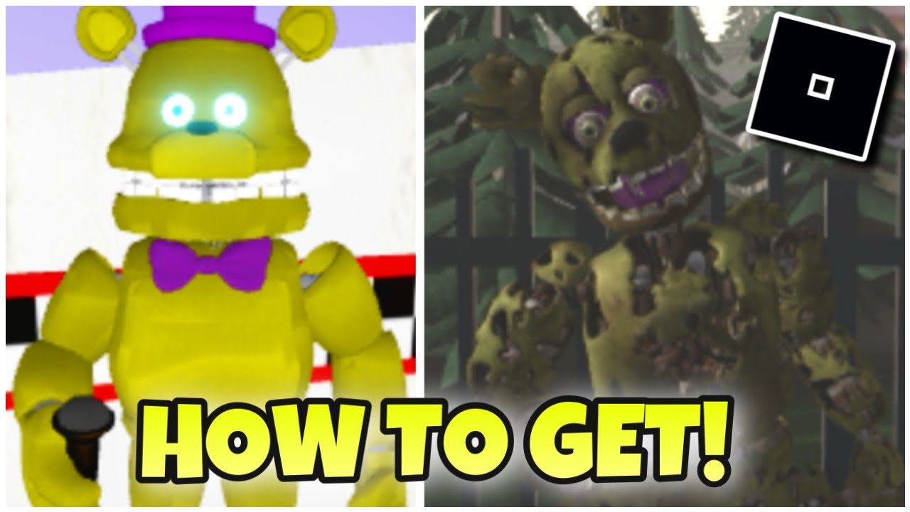 How To Get Fredbear William Badges Morphs In Freddy S Ultimate Roleplay Roblox Youtube - roblox freddy's ultimate roleplay how to get springtrap