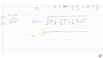 If w is a non real cube root of unity, then minimum value of `| a+ bw + c w^2|`is ( If a,b,c a...