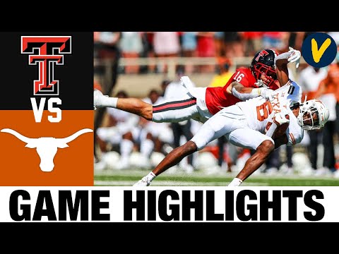 #8 Texas vs Texas Tech Highlights | Week 4 College Football Highlights | 2020 College Football