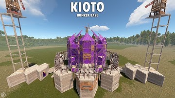 KIOTO | SOLO/DUO/TRIO RUST BUNKER BASE with CHINAWALL