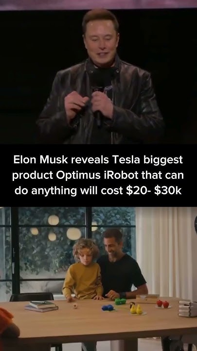 Elon Musk reveal Optimus Tesla Bot the AI technology that will walk