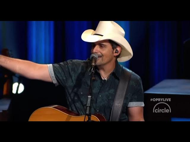 Brad Paisley Whiskey Lullaby Grand Ole Opry