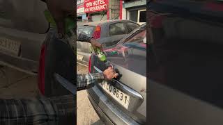 Car Rusted Chrome clean jugad #silver #chrome #car #clean