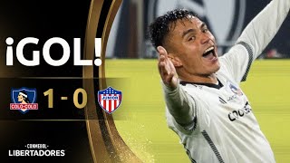 Thumbnail for GOL | COLO-COLO vs. JUNIOR FC | OCTAVOS DE FINAL | CONMEBOL LIBERTADORES 2024