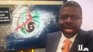 Outer bands of Florence starting to affect North Carolina
