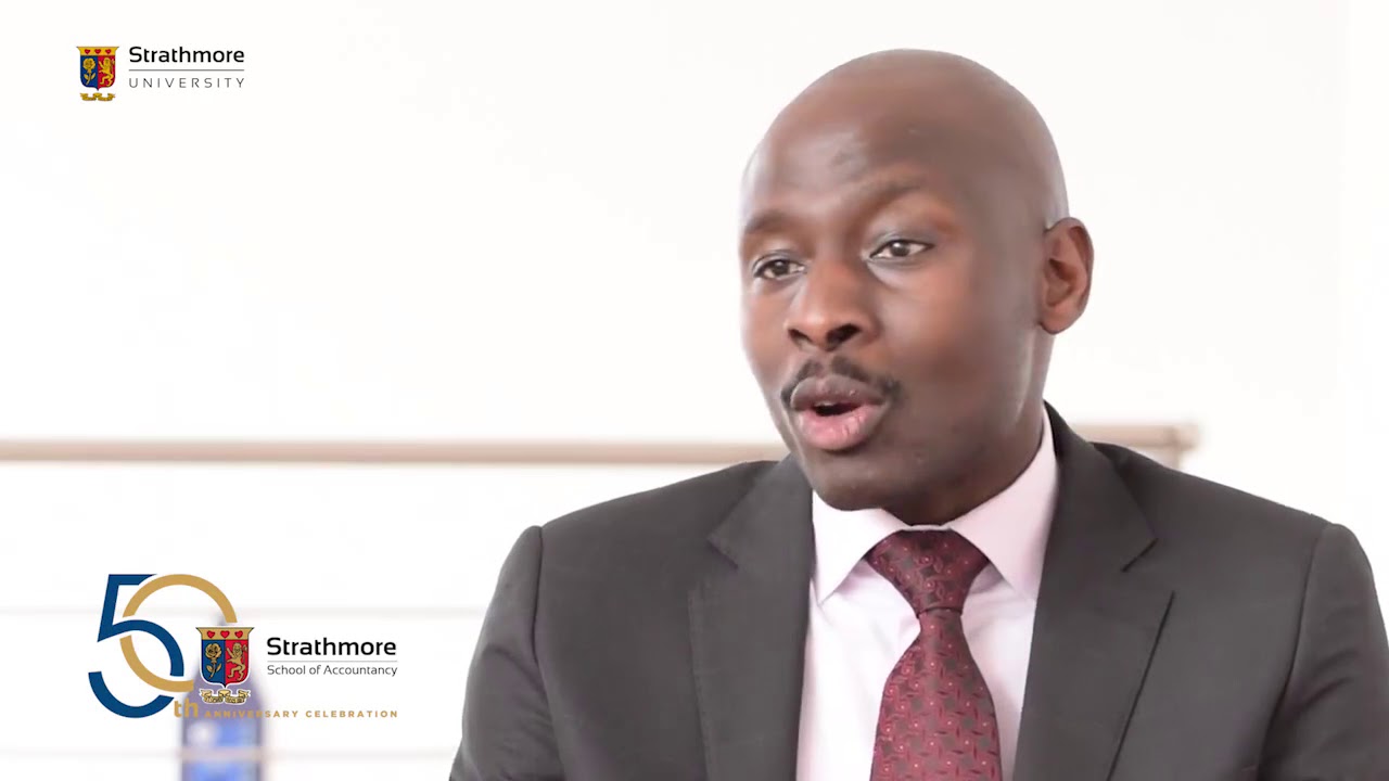 Anthony Kahindi (Strathmore University Secretary). SOA Alumnus Class of 2003