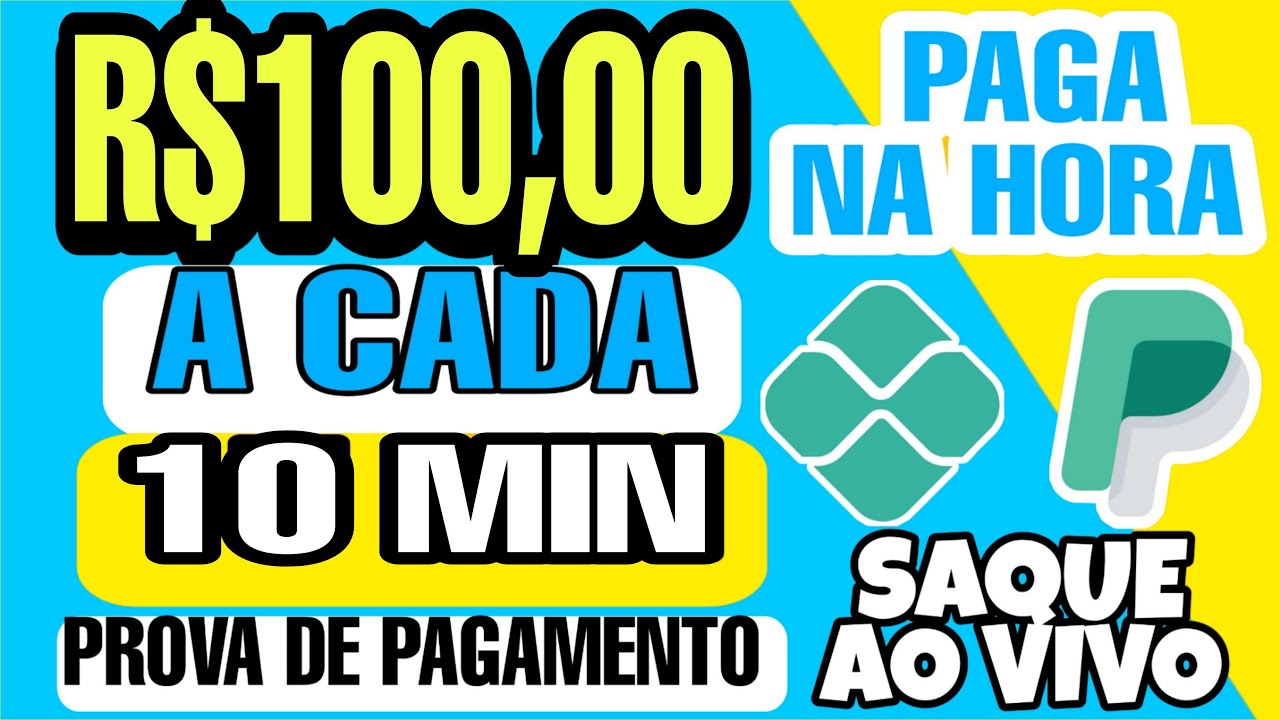 APP PAGA $20 A CADA INSTANTE NO PIX E PAYPAL! Como Ganhar Dinheiro na Internet