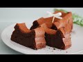 濃厚すぎるガトーショコラ!薄力粉を使わないレシピ |  Rich Chocolate Cake (Gateau au Chocolat)