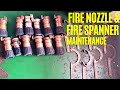 Fire Nozzles & fire spanner Maintenance-3rd off(vivek&aniket)
