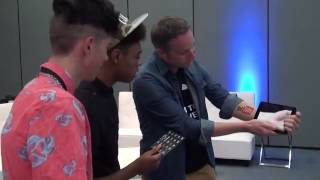 Simon Pierro iPad Magic at Vidcon   YouTube