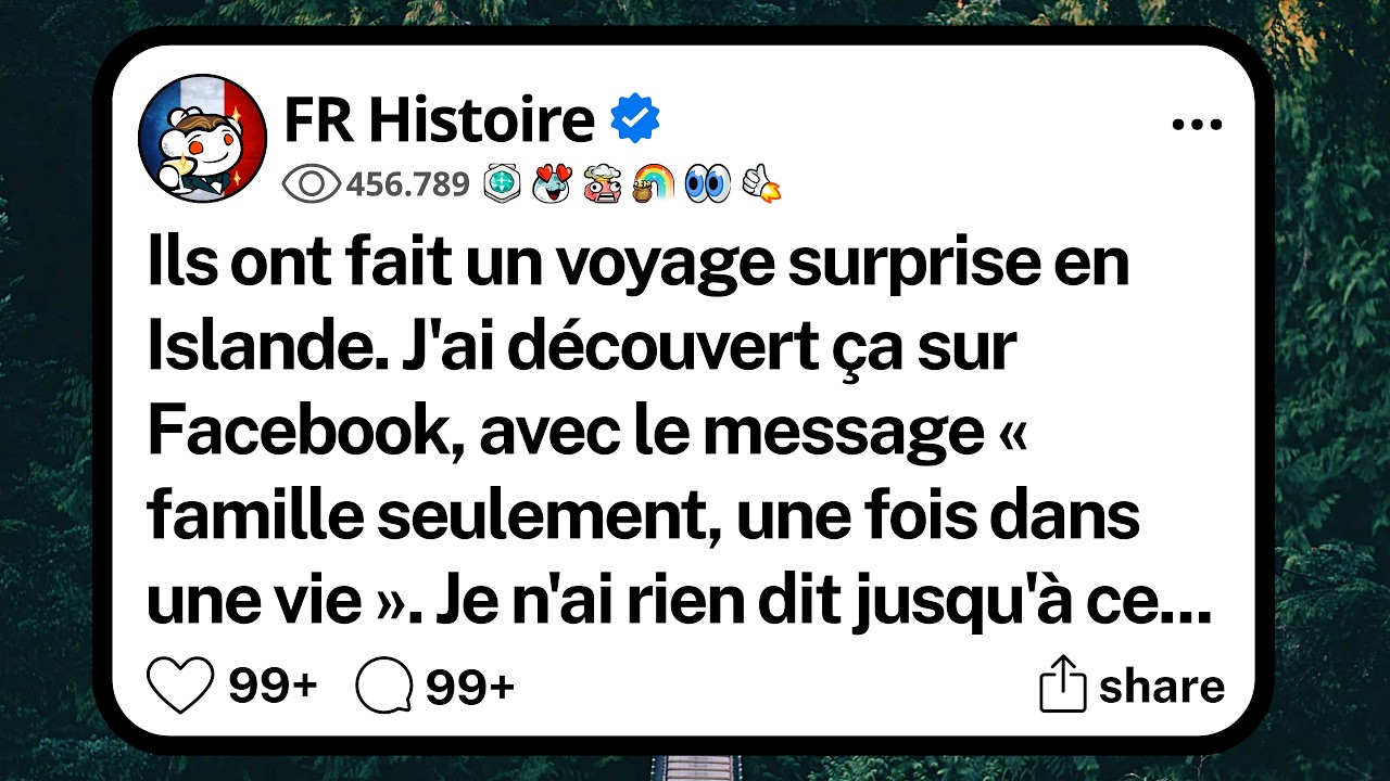 « On est bloqués. » Ce message est arrivé à 23h47, et j’ai souri pour la première fois depuis des jours. Deux semaines plus tôt, j’avais invité toute ma famille à dîner chez moi. Ma mère m’avait...