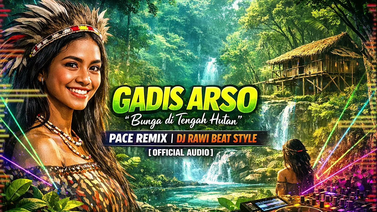 GADIS ARSO (Bunga di Tengah Hutan) - Pace Remix | DJ Rawi Beat Style [Official Audio]