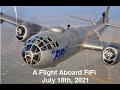 A flight aboard the Boeing B 29 FiFi