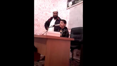 تلاوة رائعة للطالب عبد الرحمان