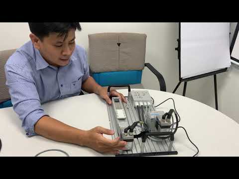 Review Festo ELGS-BS (SMS) and combine testing digital I/O function as well as the IO-Link function