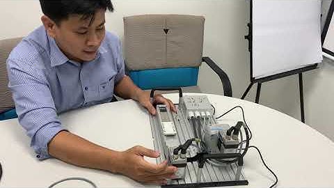 Review Festo ELGS-BS (SMS) and combine testing digital I/O function as well as the IO-Link function