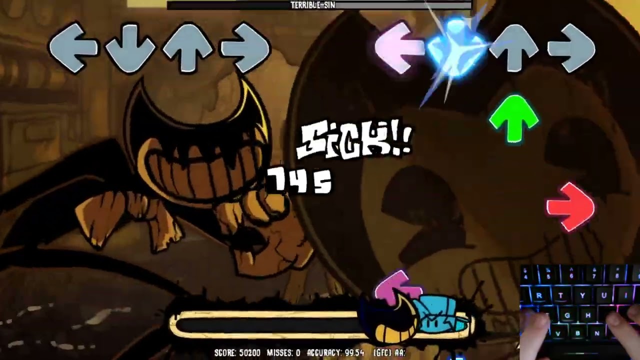 FNF Indie Cross - Terrible Sin (FC) (Standard Mechanics)