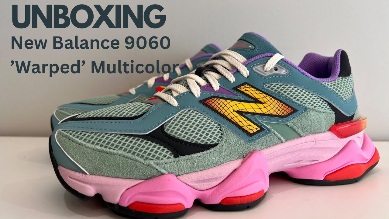 UNBOXING - New Balance 9060 'Warped' Multicolor - YouTube