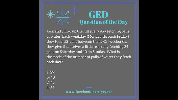 GED QOD: Range Word Problem 2