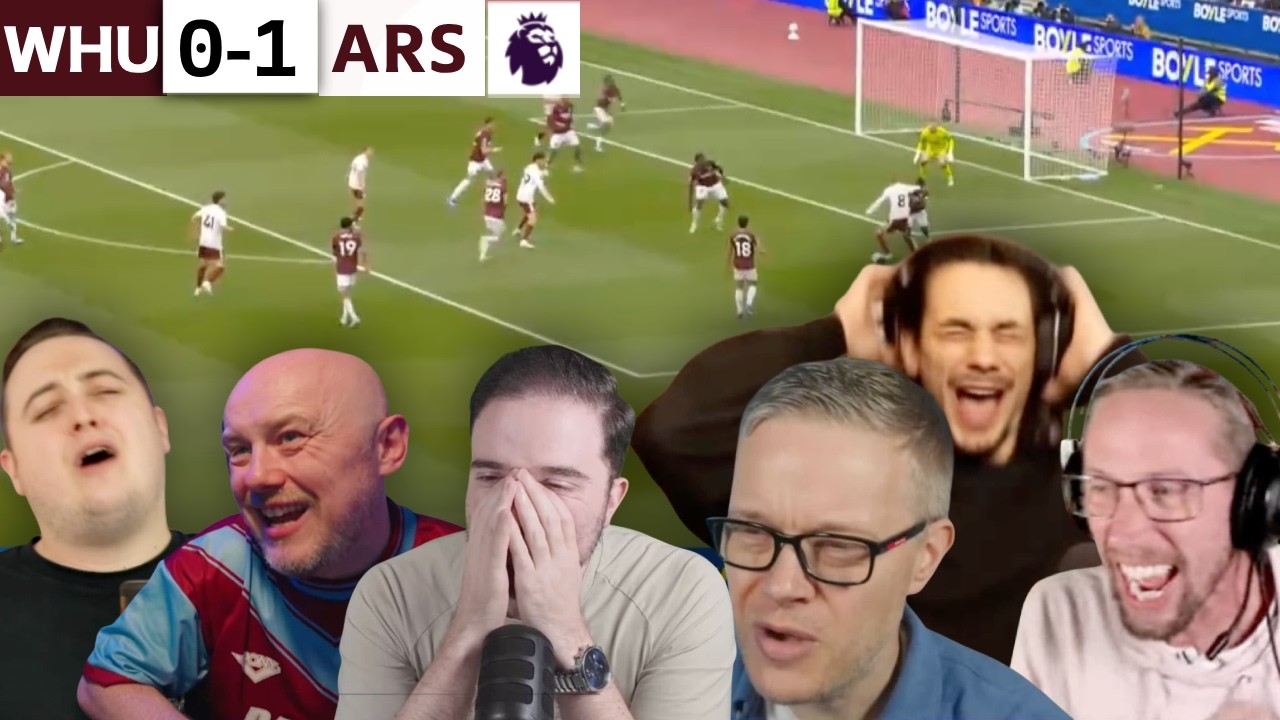ARSENAL HATERS FURIOUS, WEST HAM FANS GO MAD as ARSENAL FANS GO WILD ...