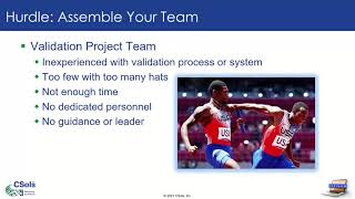 Going for the Gold with your LIMS and CDS Validation