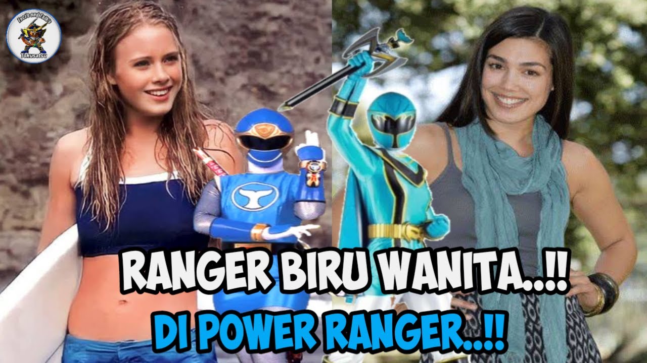 Ranger Biru wanita yang ada di Power Ranger 🌊🌊🌊 - YouTube