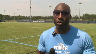 Wali Rainer hosts football camp at River City SportsPlex