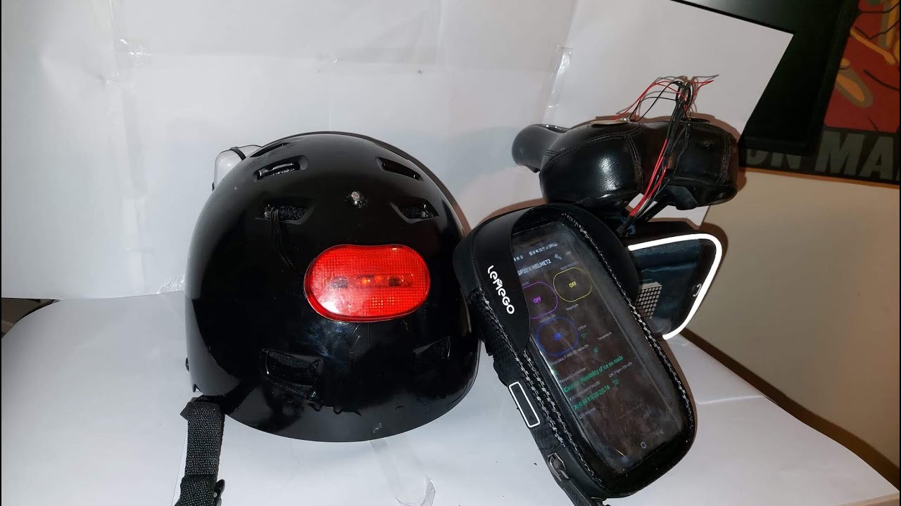 Bike and Helmet System DIY, Testing, Demonstration YouTube