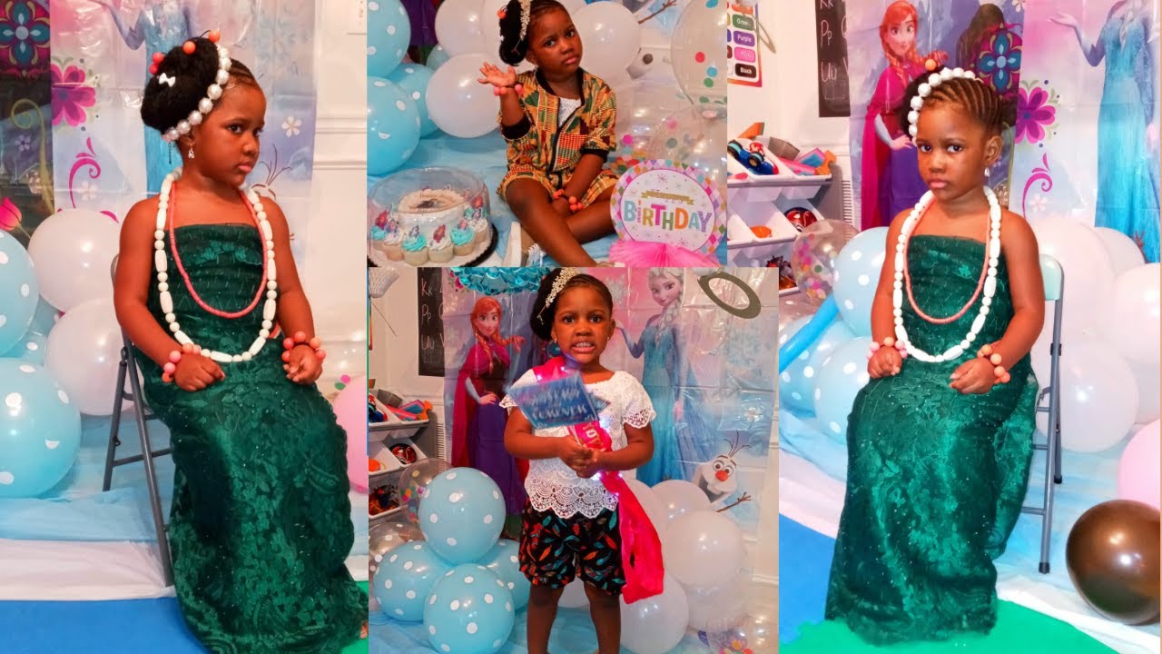 Elsa and AnnaElsie and Annia Birthday Party Idea YouTube