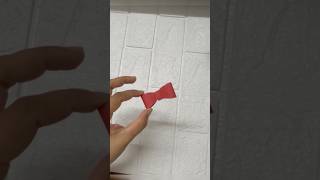 How to Make an Easy Paper Bow 🎀✨ #shorts #papercraft