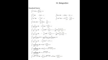 All integration formulas || integration shortcut trick || #trending #maths #integration || math